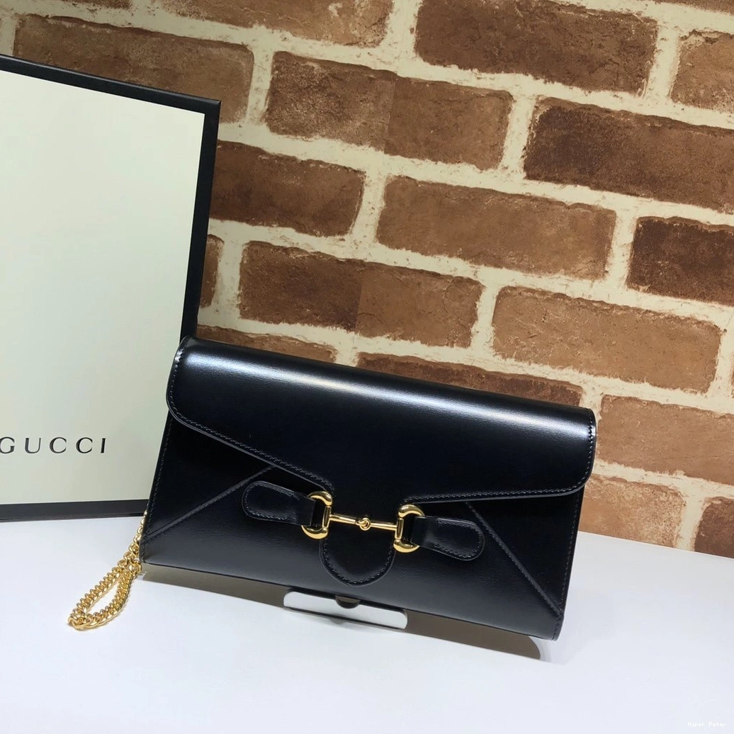Hyperpeter GUCCI 955 chain wallet with Horsebit 0807